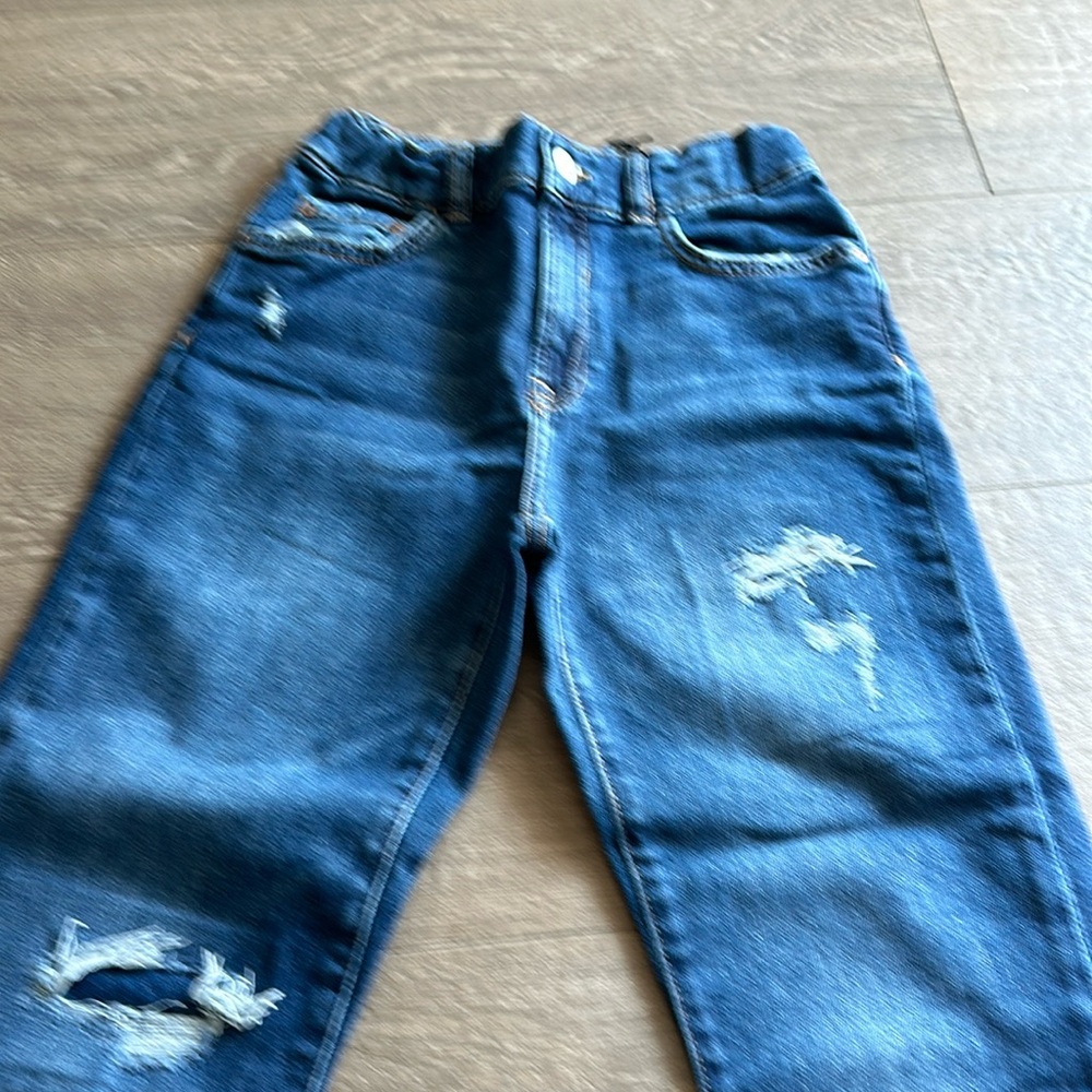 Zara boys size 11-12 adjustable waist jeans.like new.